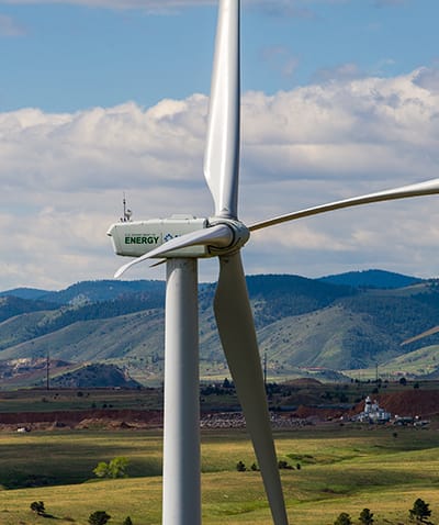 wind turbines